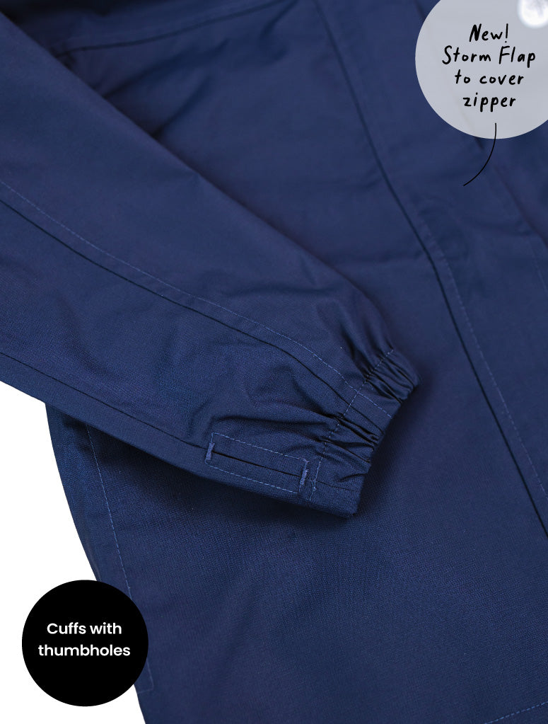 10k Packaway Rainshell - Navy