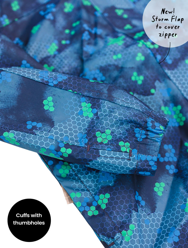 10k Packaway Rainshell - Pixel Peak