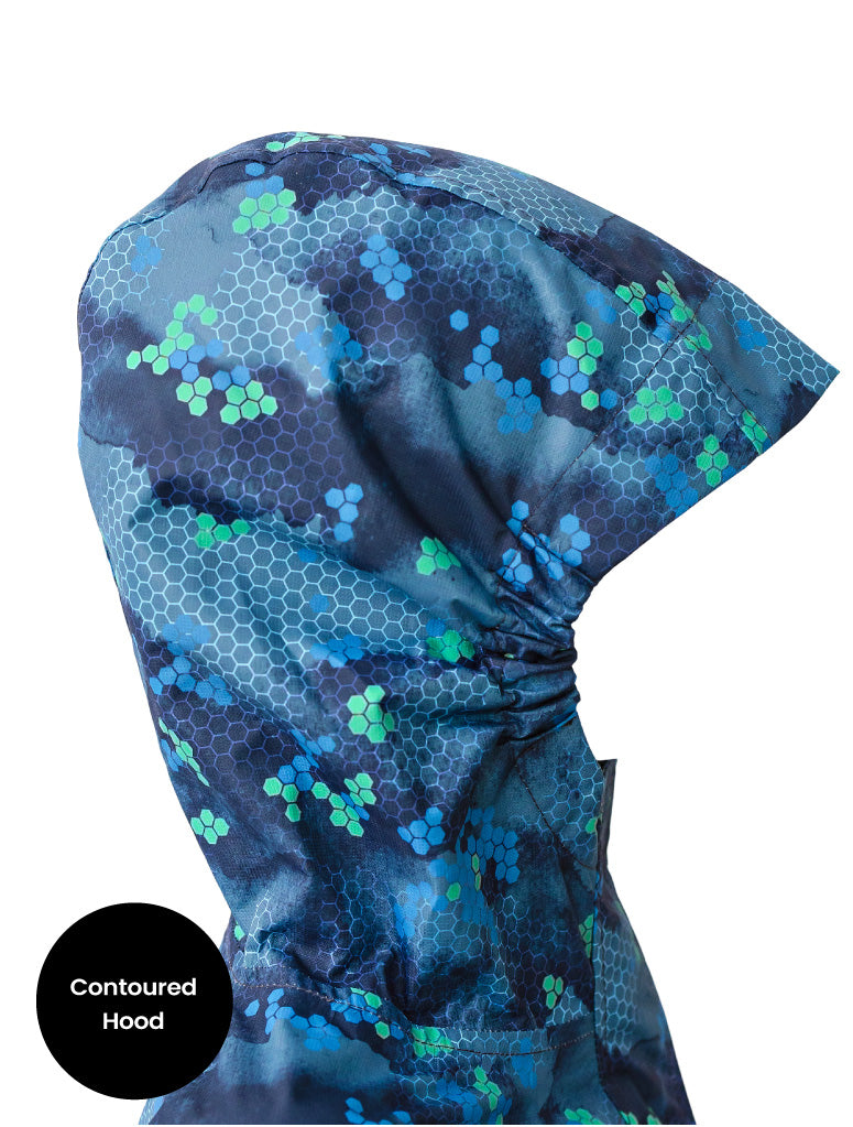 10k Packaway Rainshell - Pixel Peak