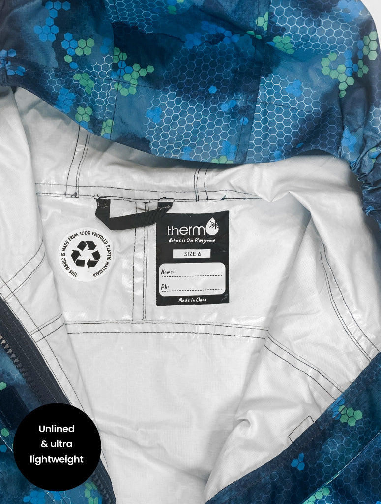 10k Packaway Rainshell - Pixel Peak