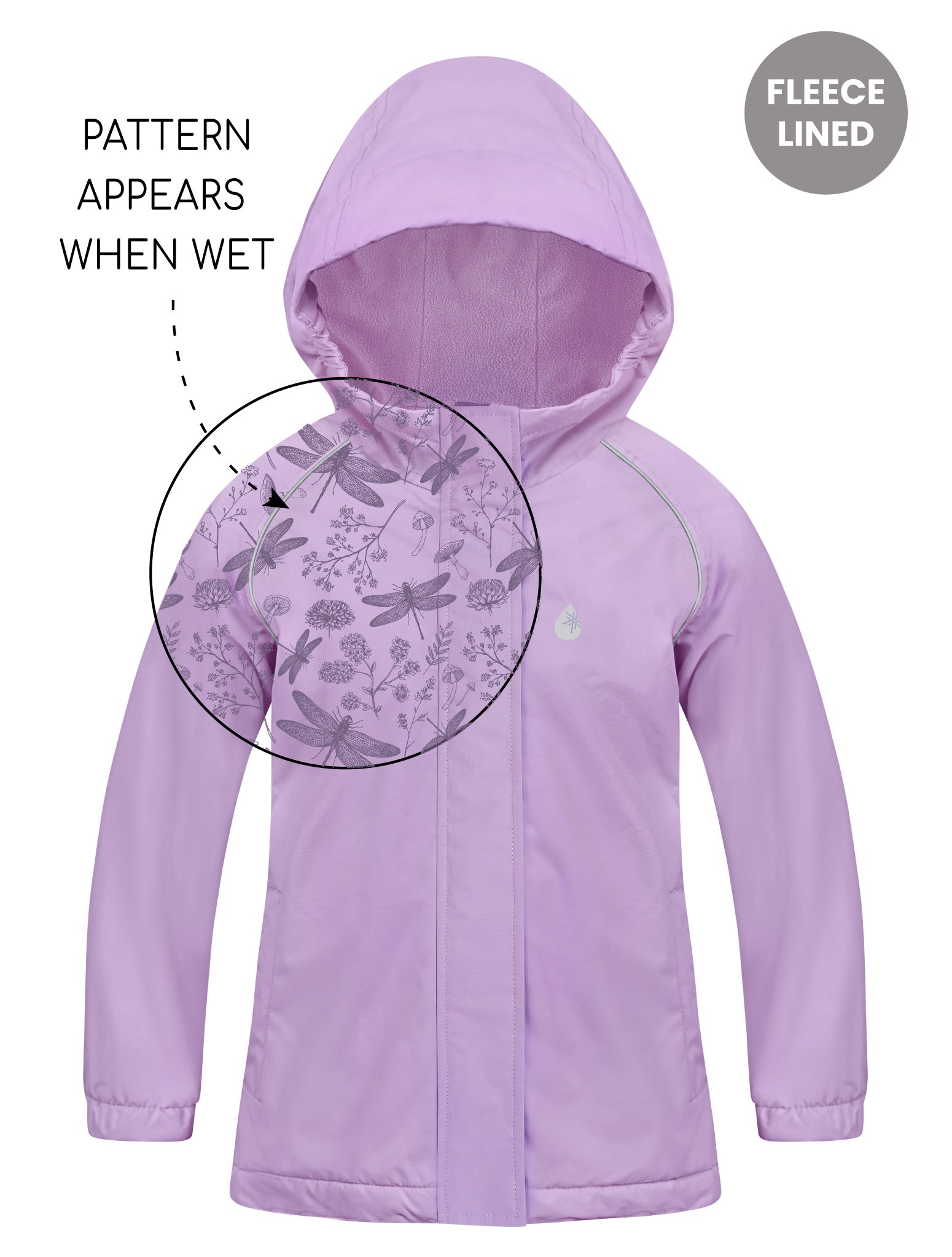 Splashmagic Storm Jacket - Periwinkle | Dragonfly