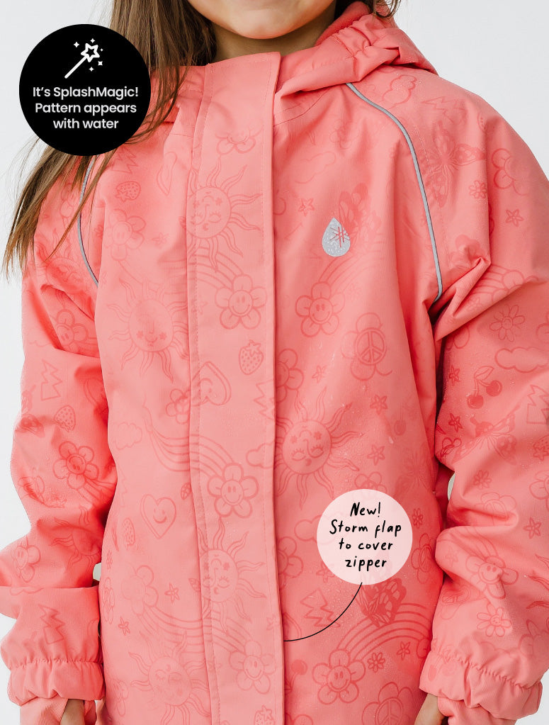 Splashmagic Storm Jacket - Sorbet | Flower Power