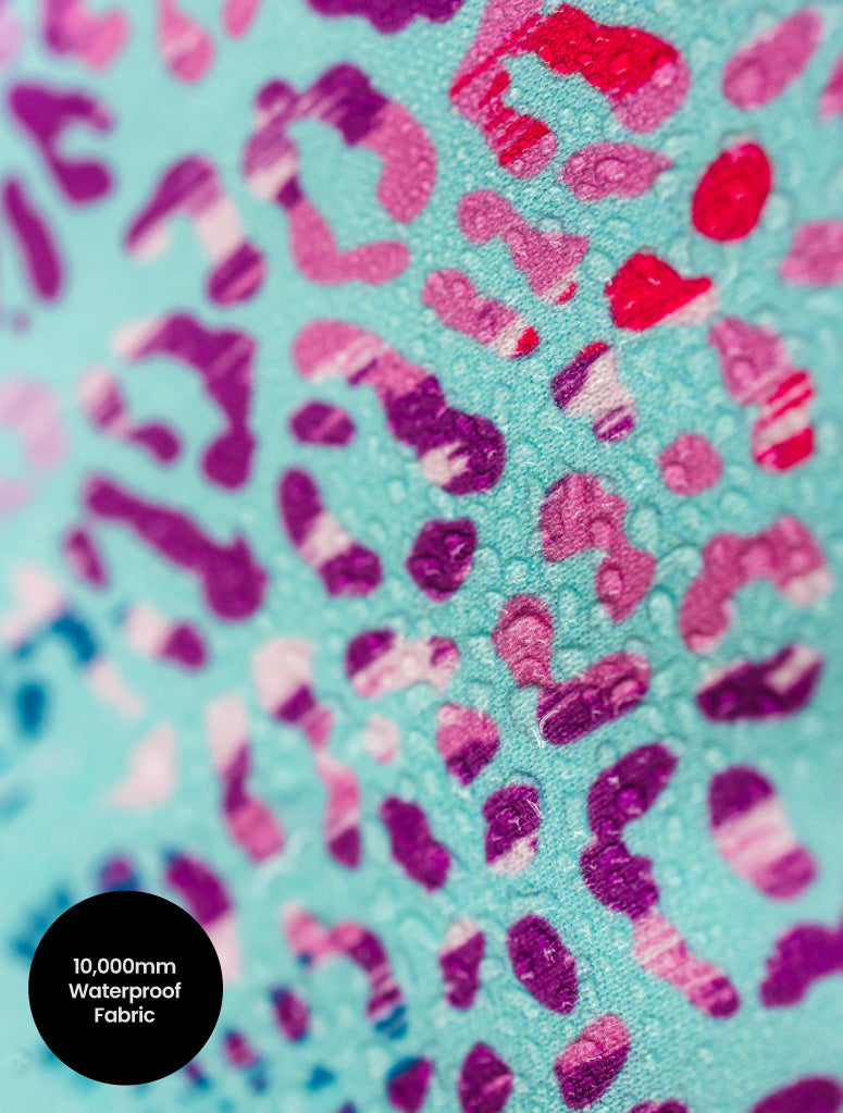 All-weather Hoodie - Rainbow Leopard