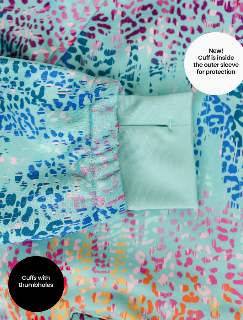 All-weather Hoodie - Rainbow Leopard