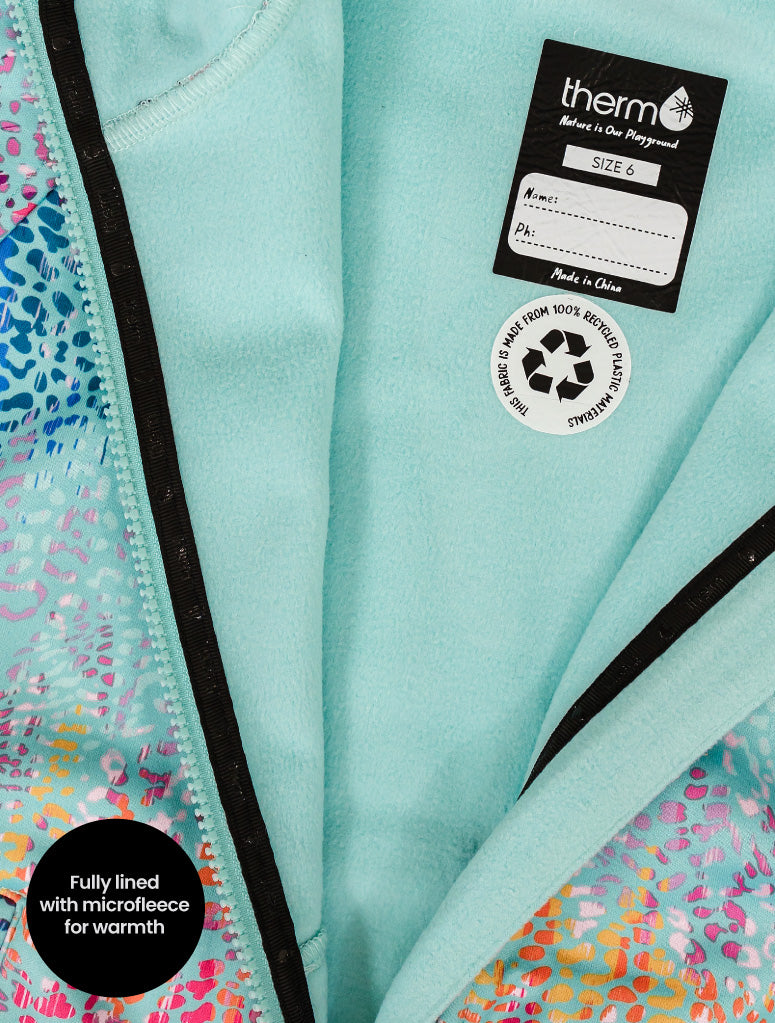 All-weather Hoodie - Rainbow Leopard