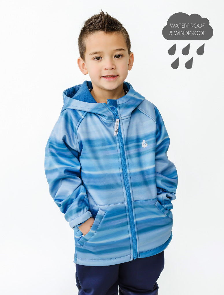 All-weather Hoodie - Surf Horizon