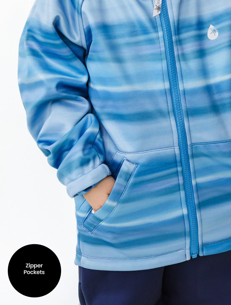 All-weather Hoodie - Surf Horizon