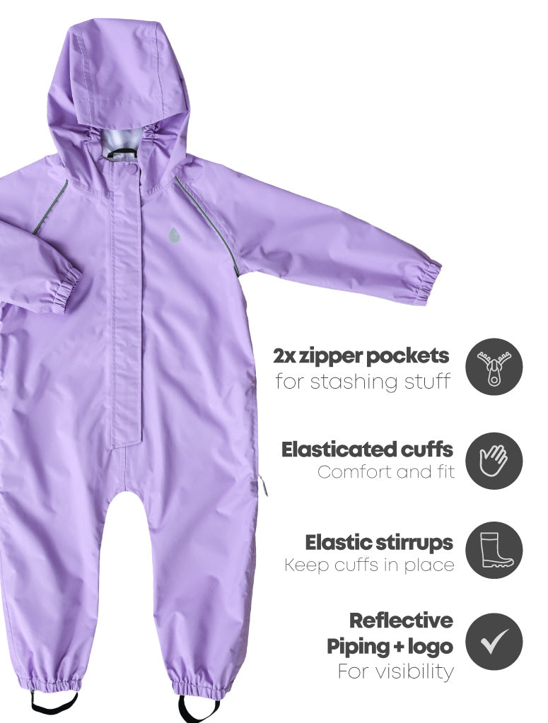 10k Rainsuit - Periwinkle