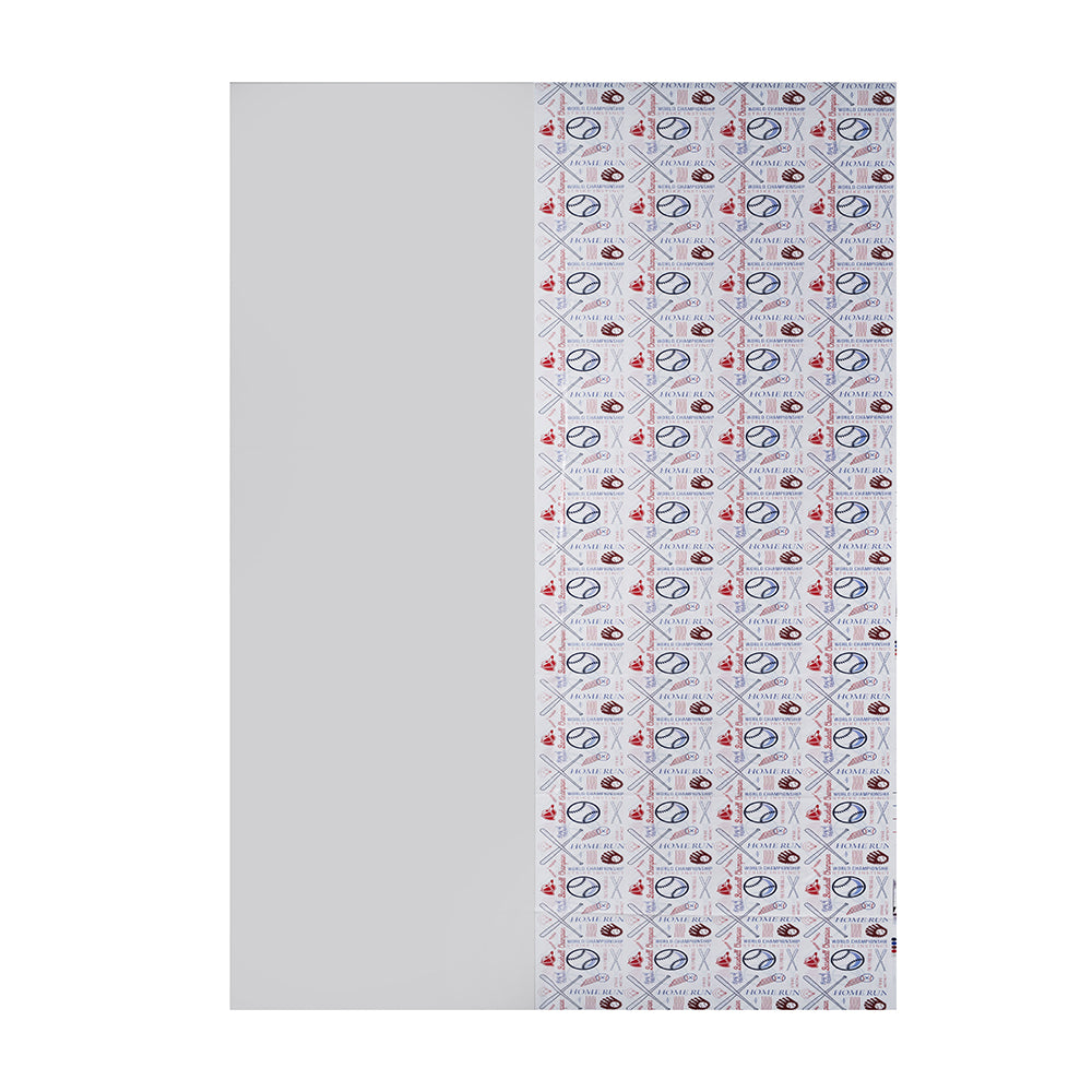 Baseball Themed Pattern Table Cloth 8 Pack