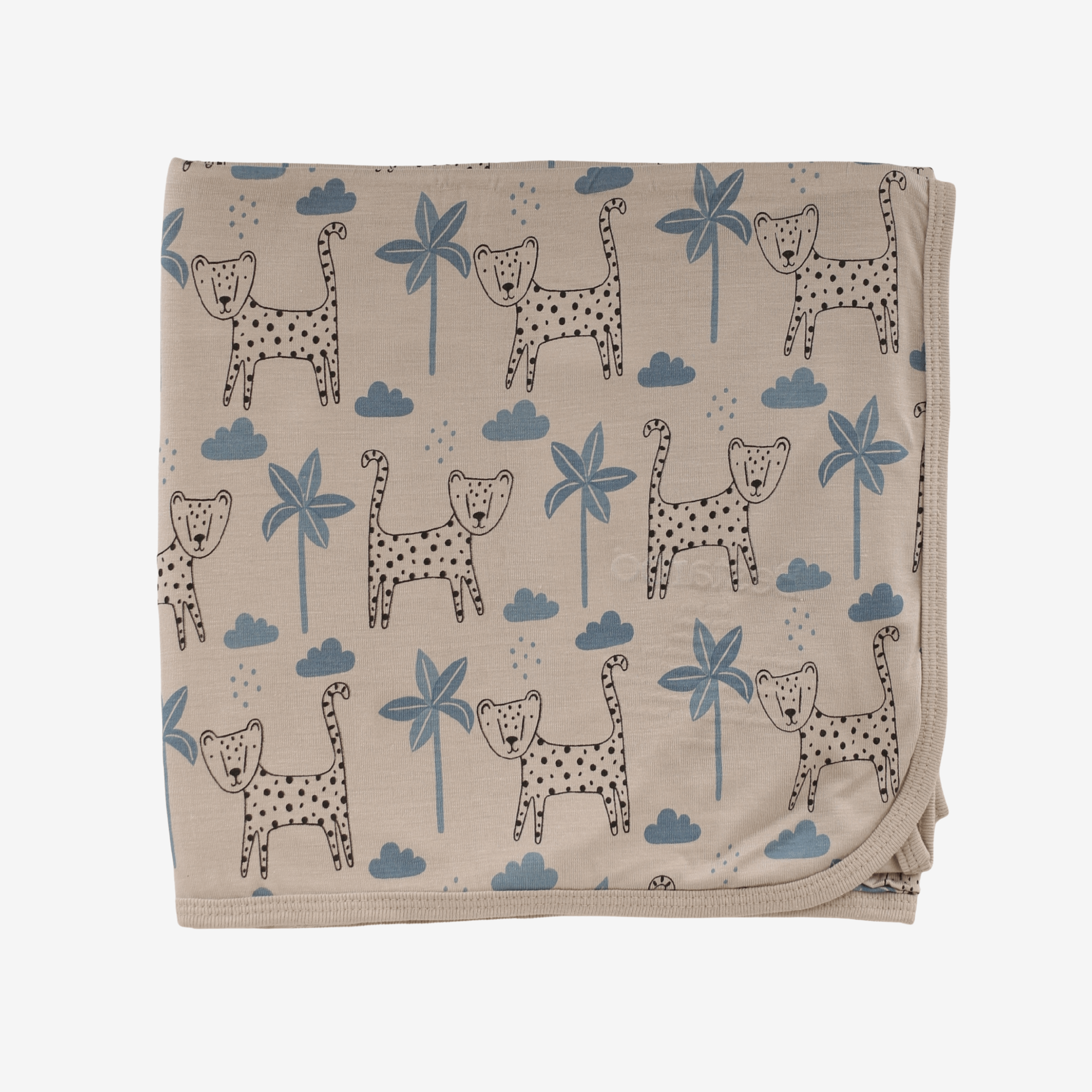 Cheetah Tan Swaddle