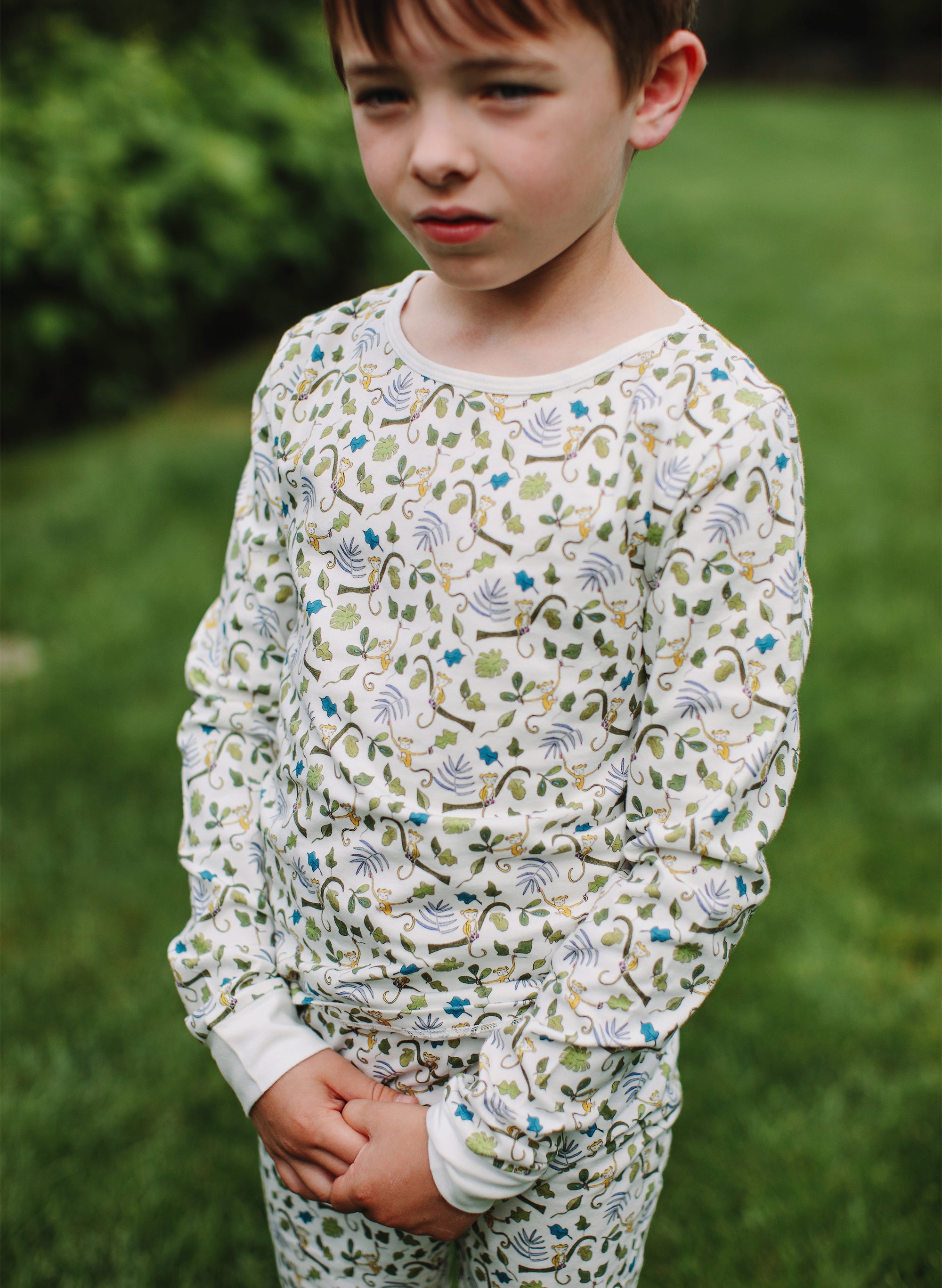 Two Piece Pajamas - Happy Monkey