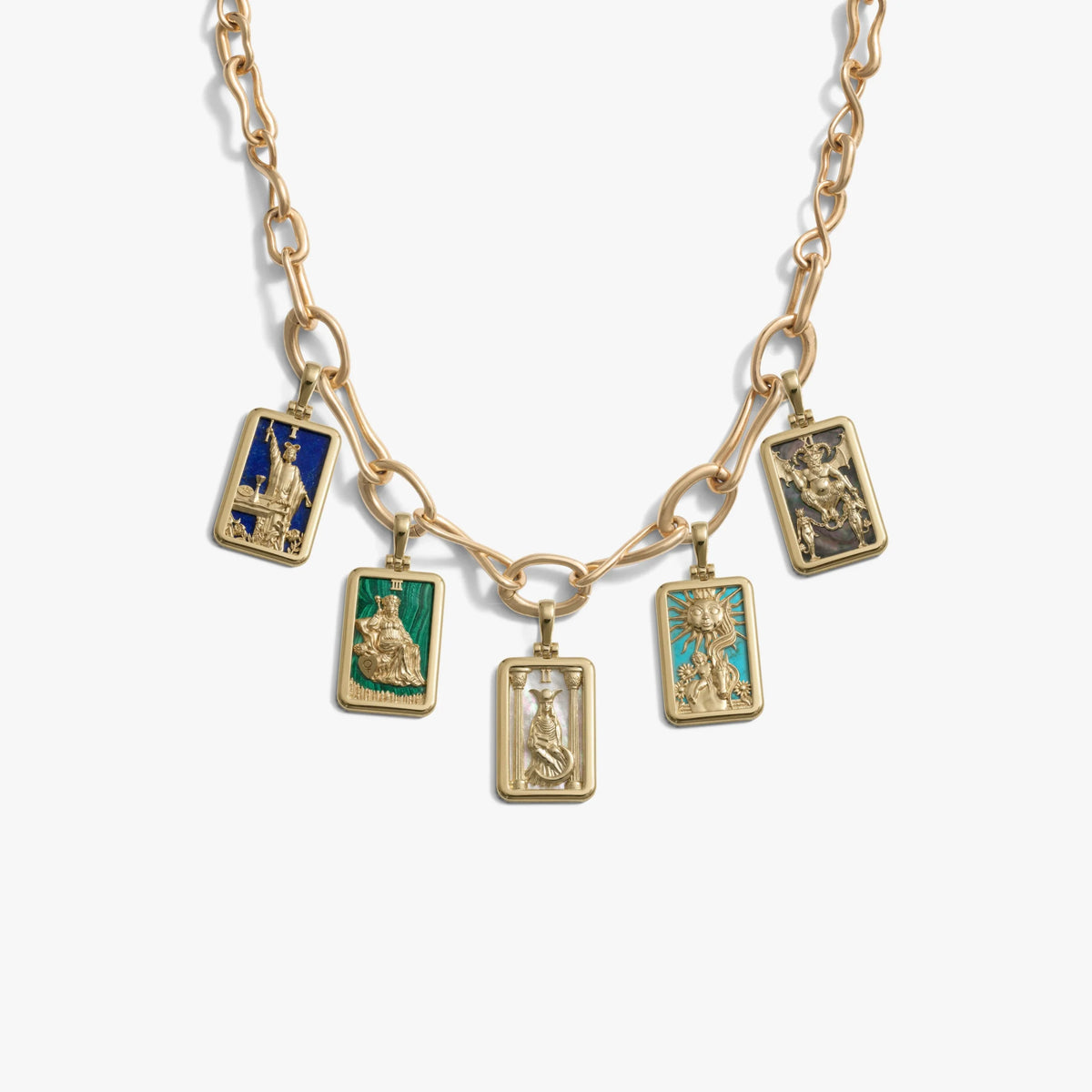 5-card Spread Tarot Necklace