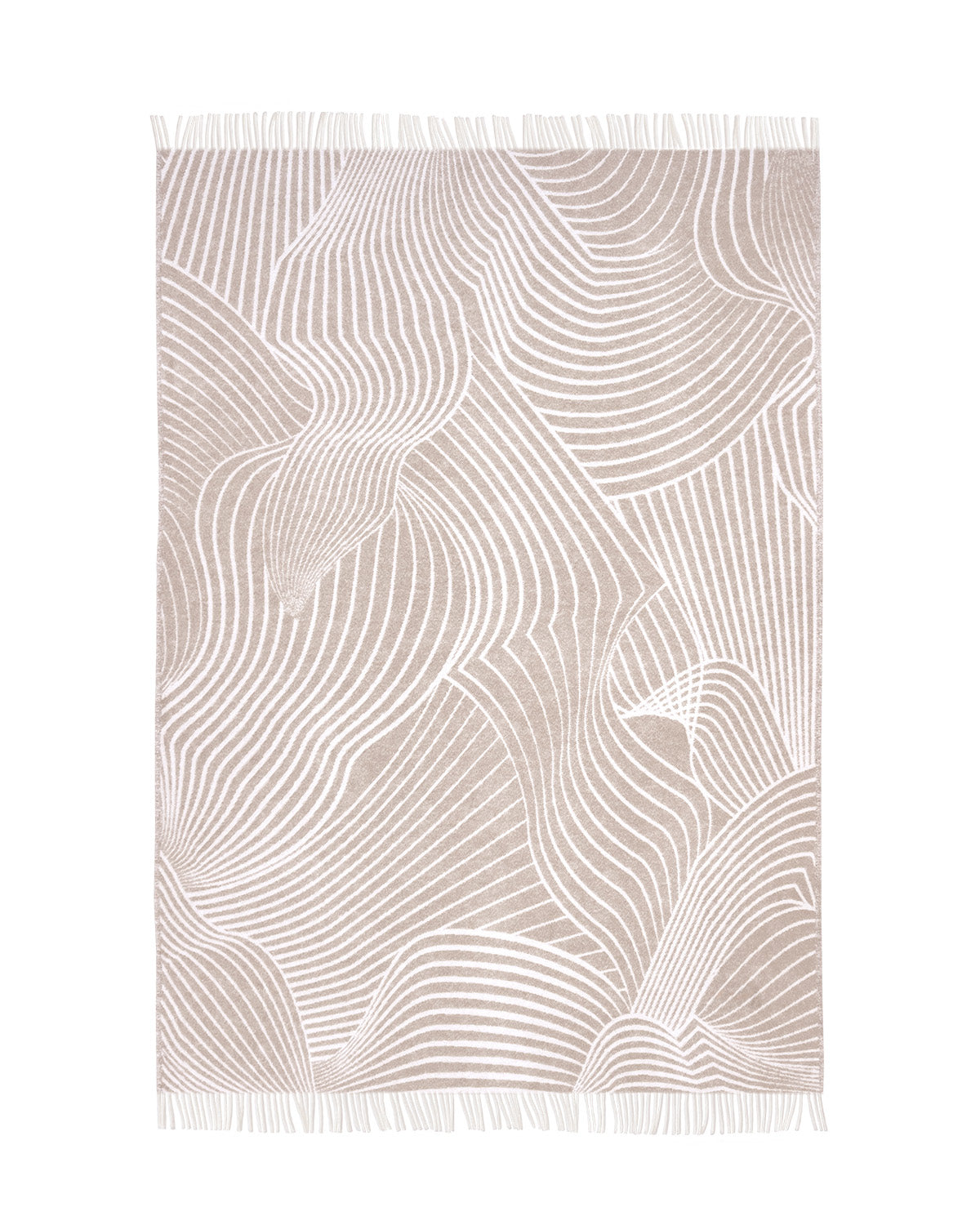 Blanket Moooi Techno Bee Coffee Cream