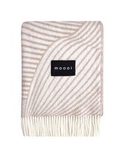Blanket Moooi Techno Bee Coffee Cream