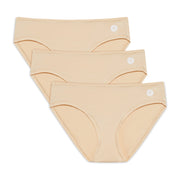 Teen Girls' Tencel™ Micro Modal Confidently You Bikini Briefs - Set Of 3