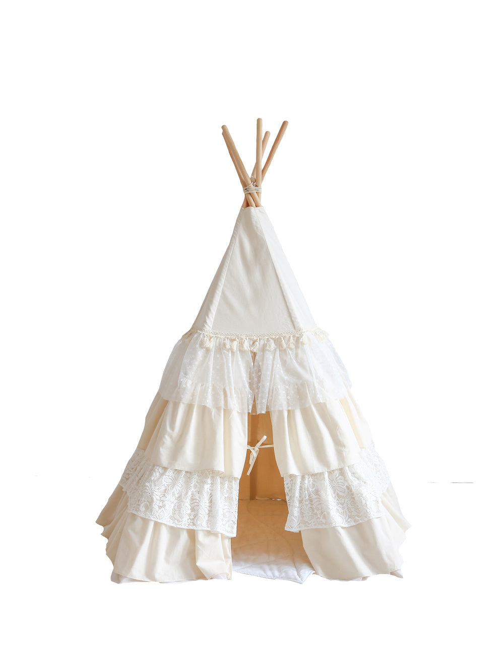 shabby Chic Teepee Tent With Frills