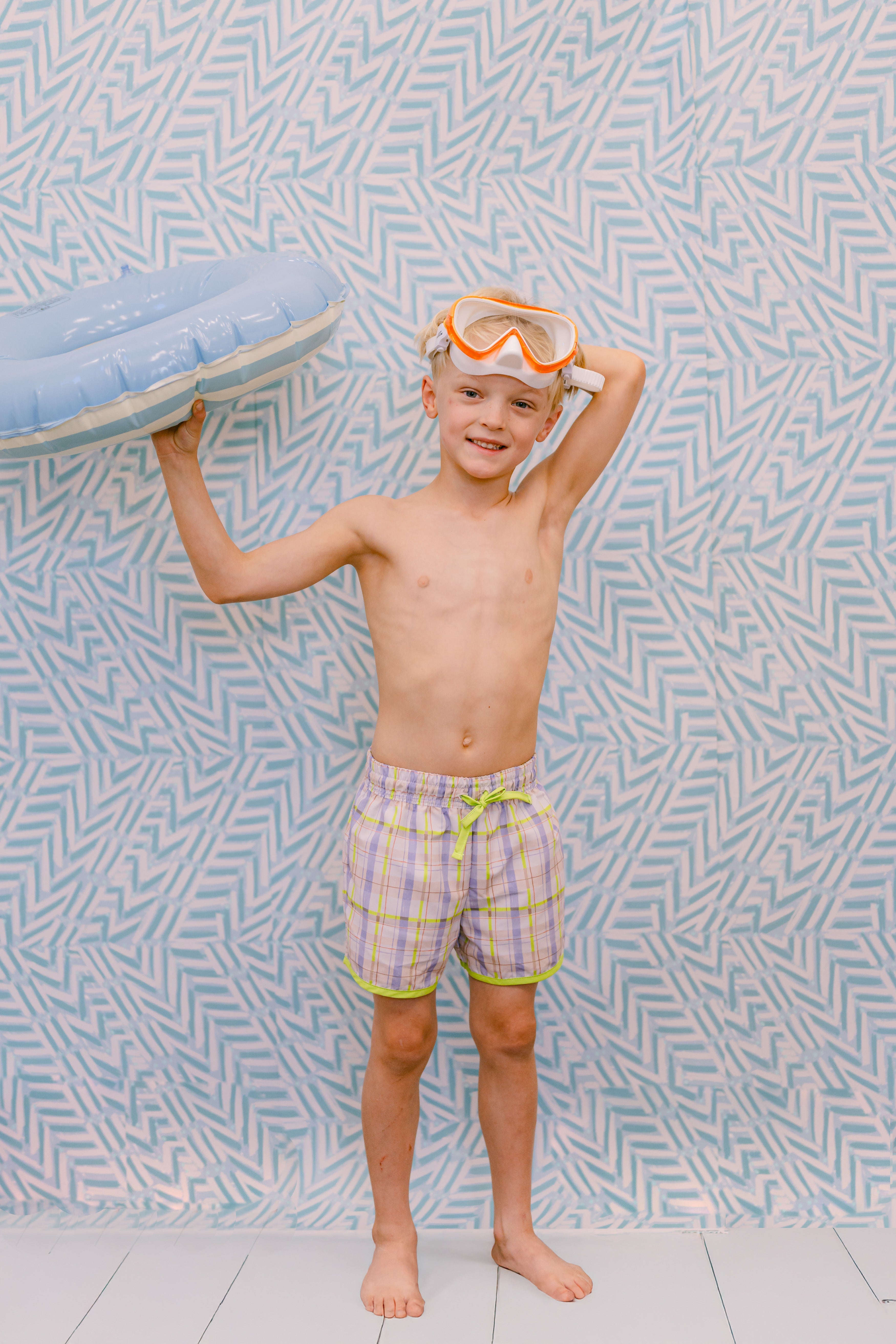 Talmadge Trunk In Plaid | Sh X Teil