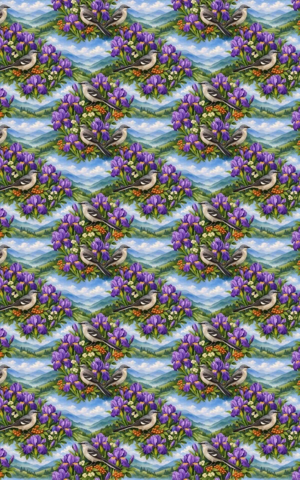 Tennessee Flora & Fauna Wrapping Paper