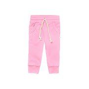 Bubble Gum Pink Terry Jogger Sweatpant