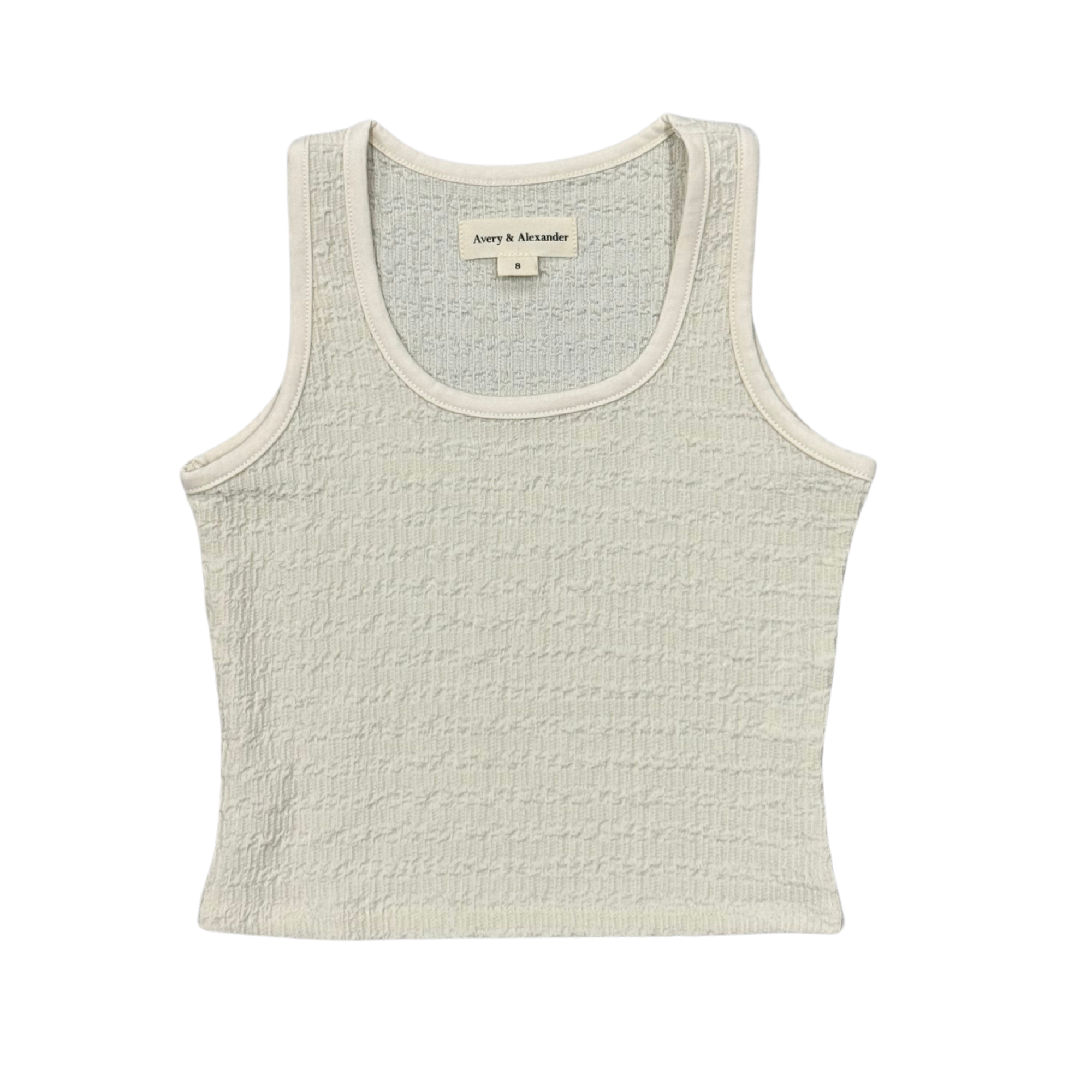 Textured Square Neck Tank