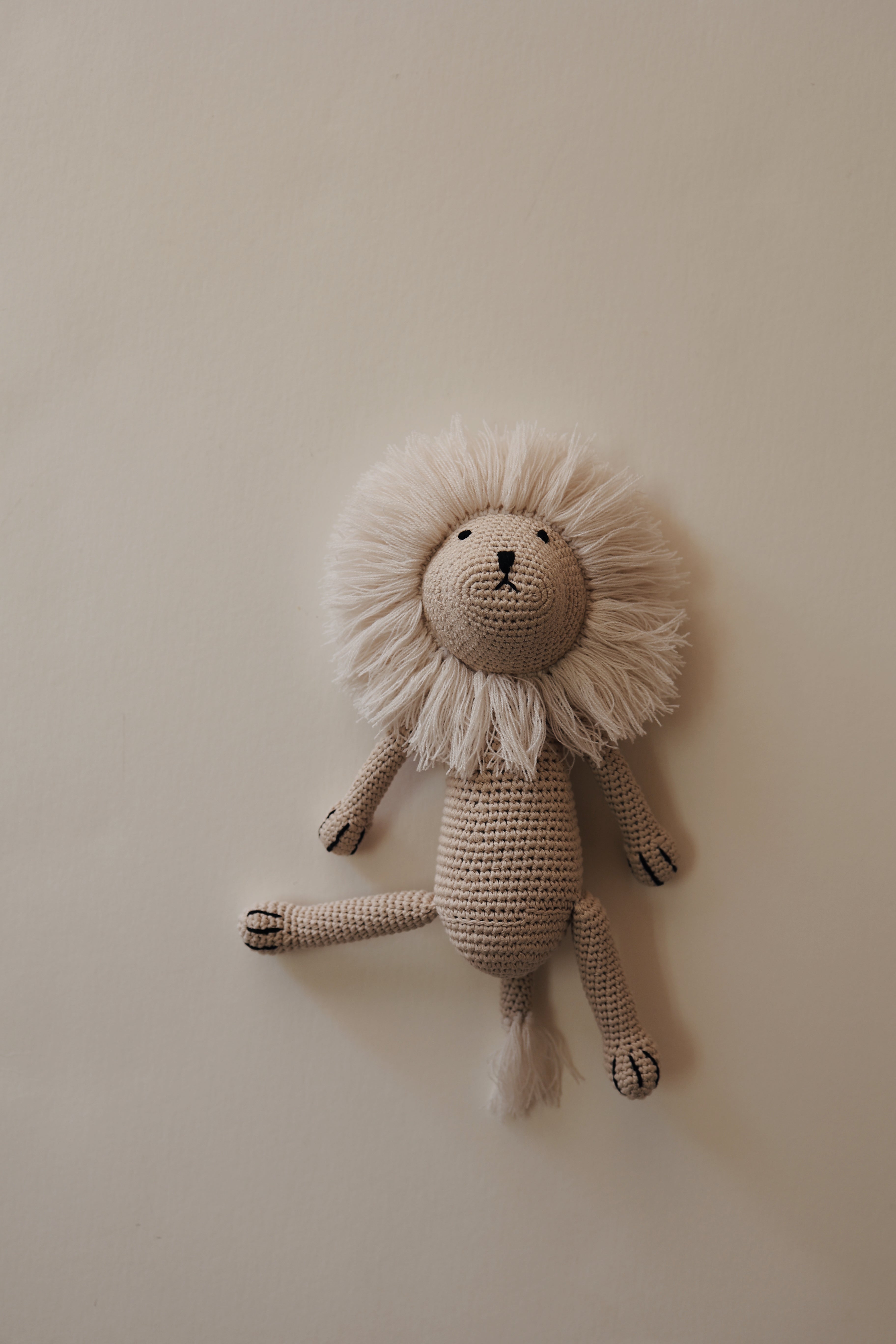 Lennon The Lion | Knit Doll