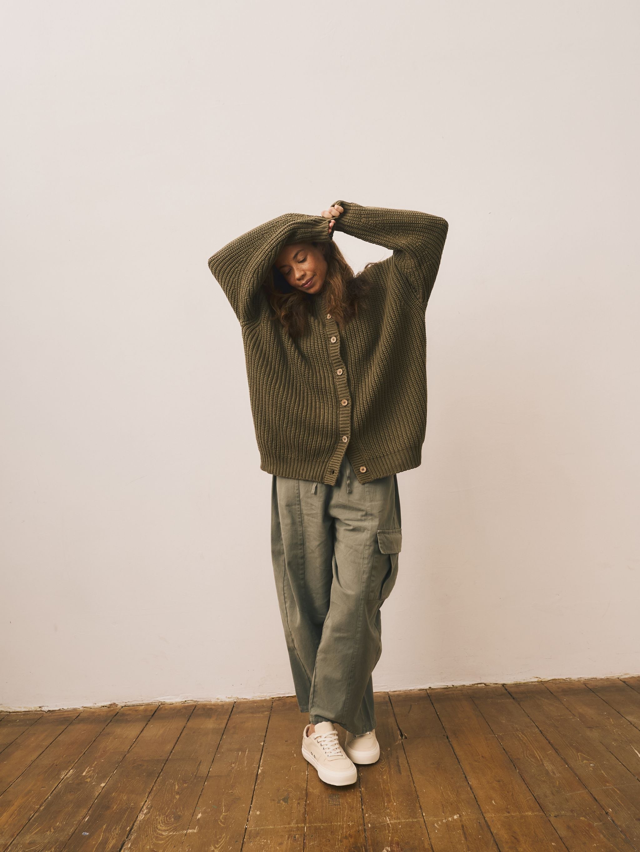 The Chunky Knit Cardigan