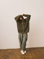 The Chunky Knit Cardigan