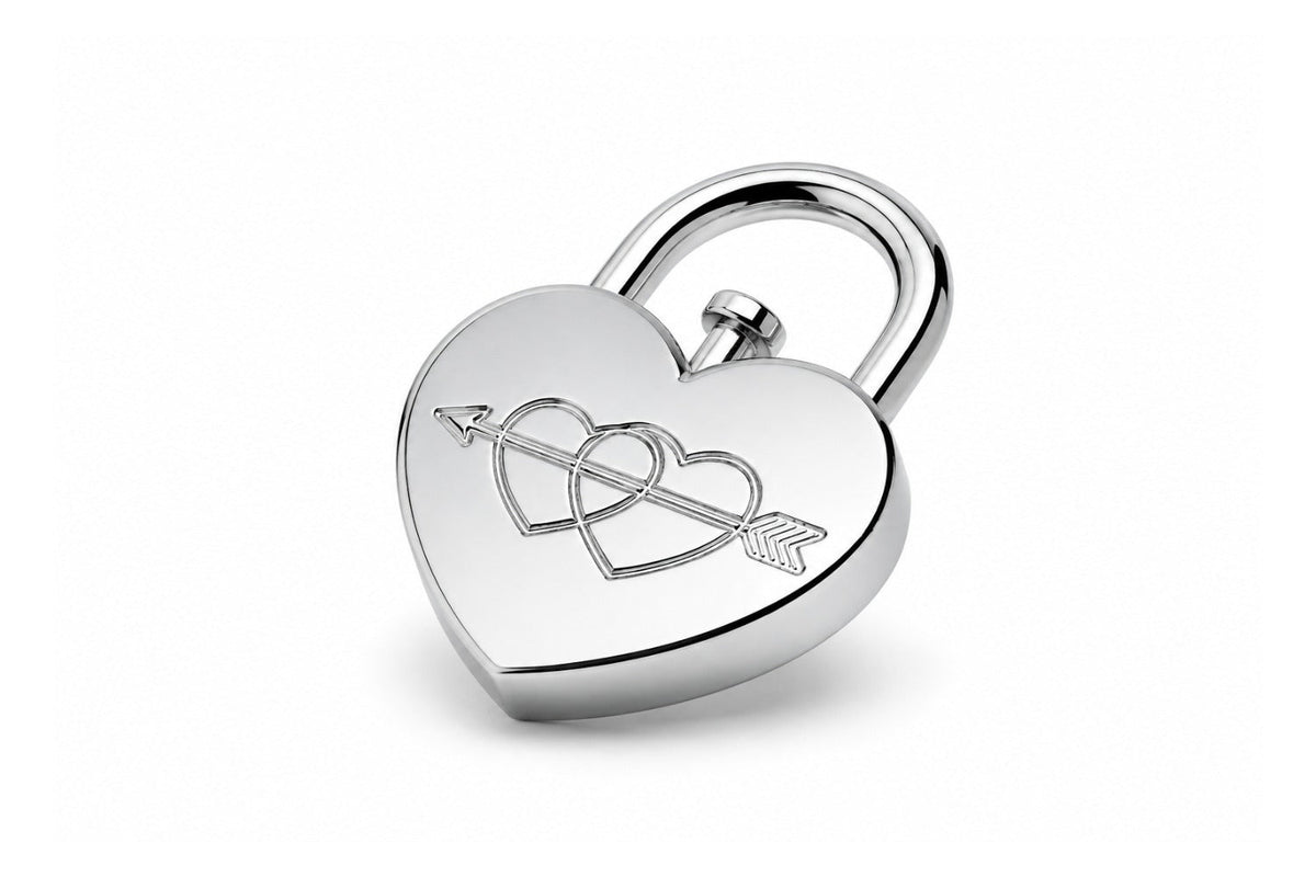 The Heartlock Puzzle - Keyless Heart Lock Brain Teaser