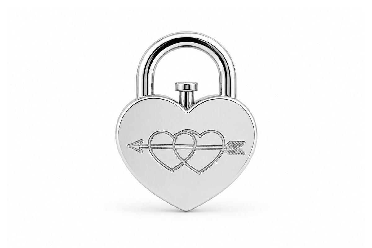 The Heartlock Puzzle - Keyless Heart Lock Brain Teaser