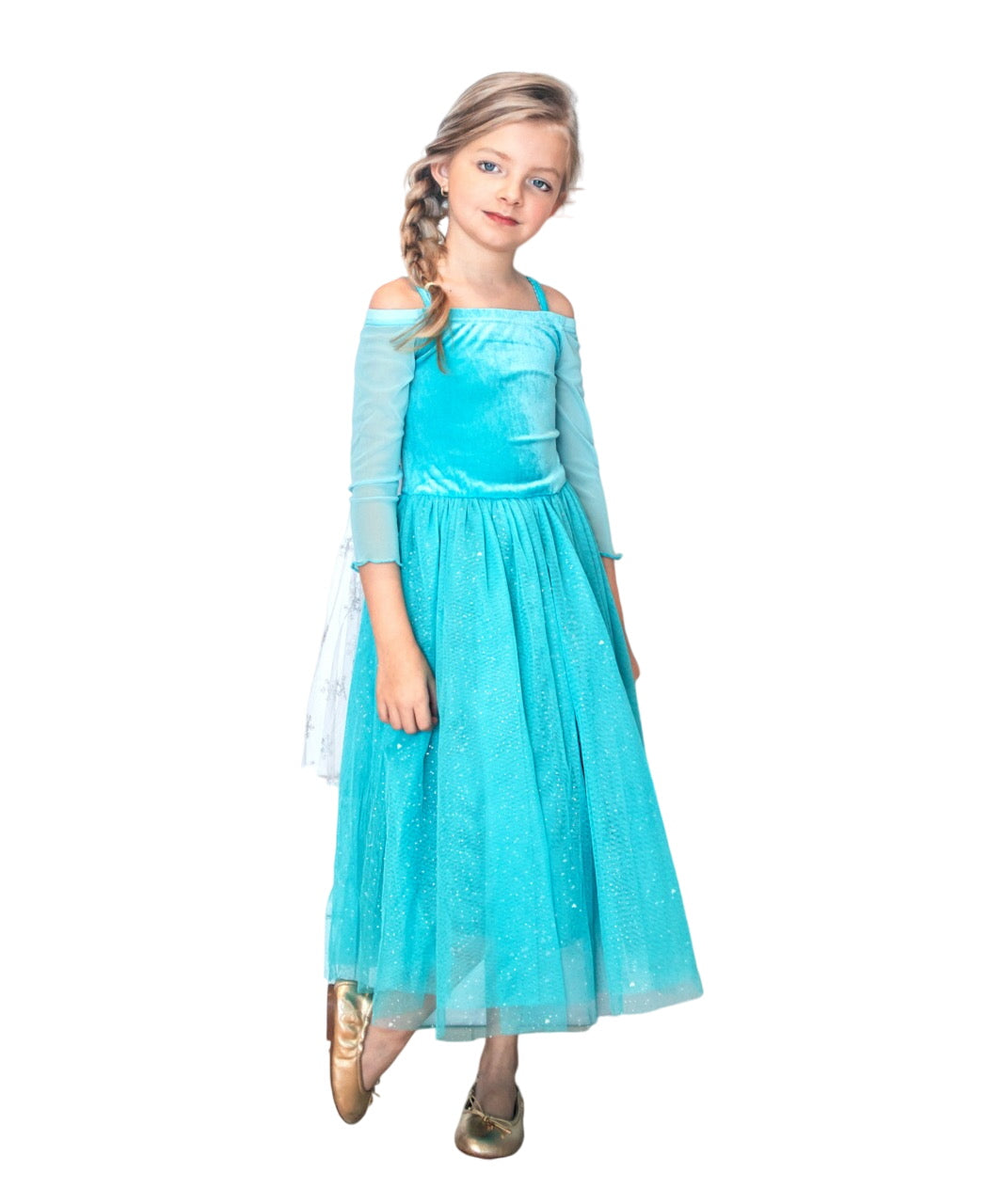 The Frozen Snowflake Queen Costume Dress