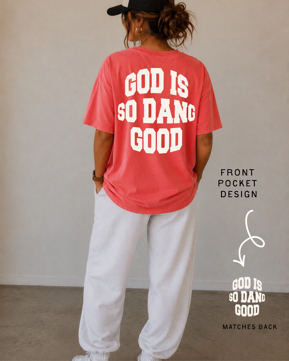 God Is So Dang Good Varsity Tee
