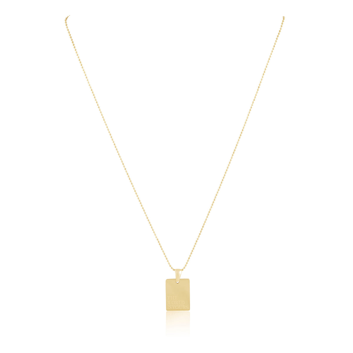 The World Is Yours Necklace