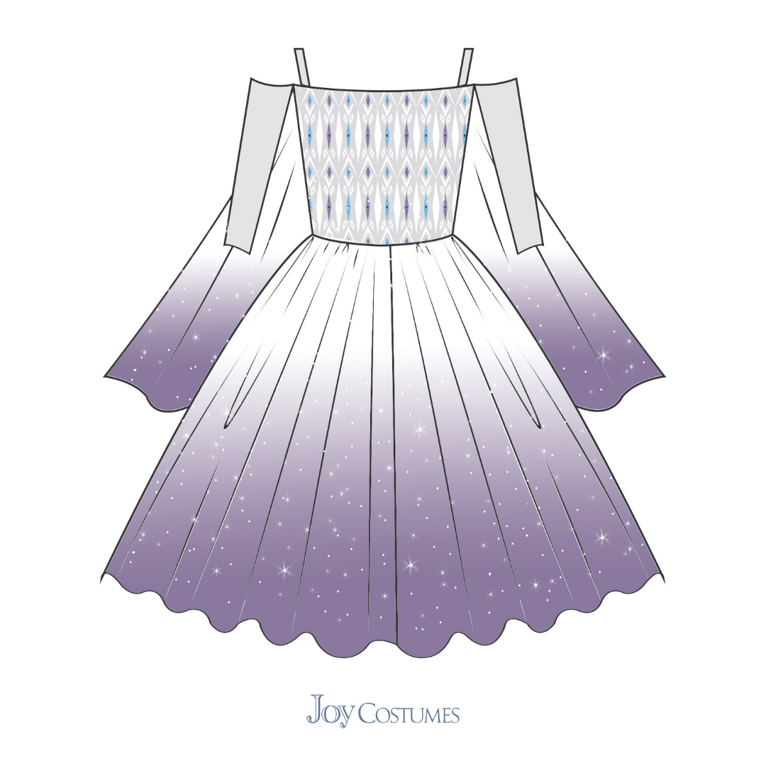 The Glacier Queen Dress