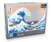The Great Wave Pixel Puzzle