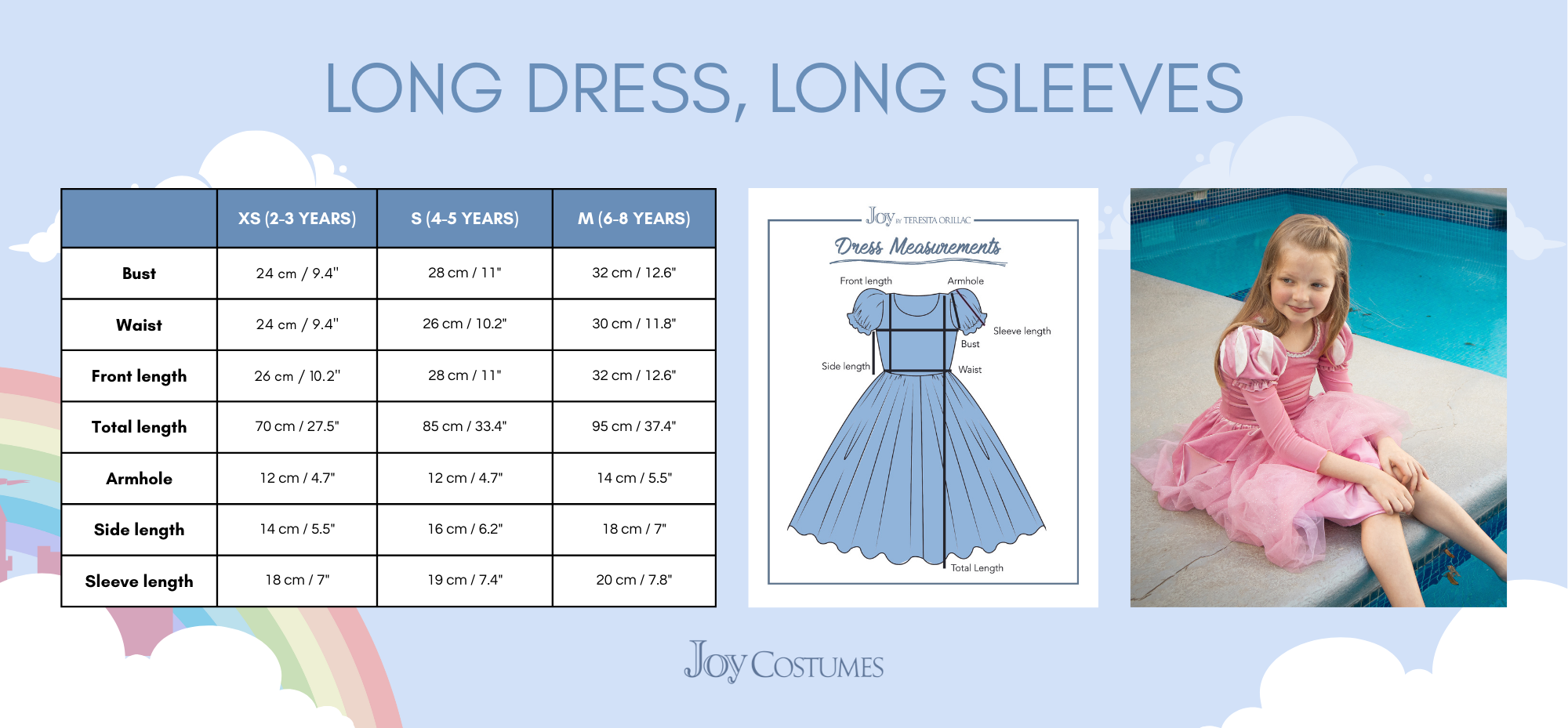 The Romantic Pink Mermaid Costume Dress