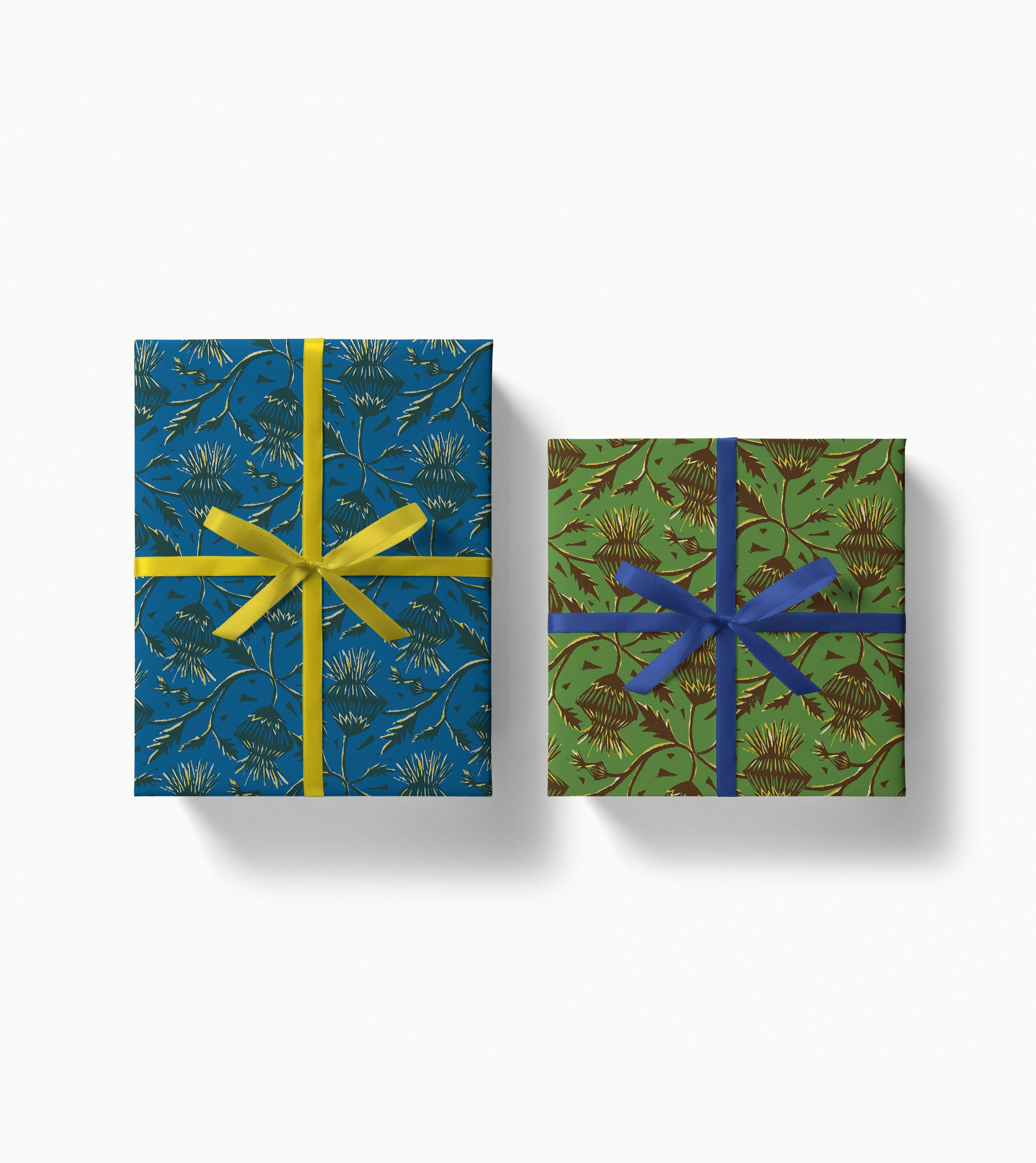 Thistle Flower Pattern Sheet