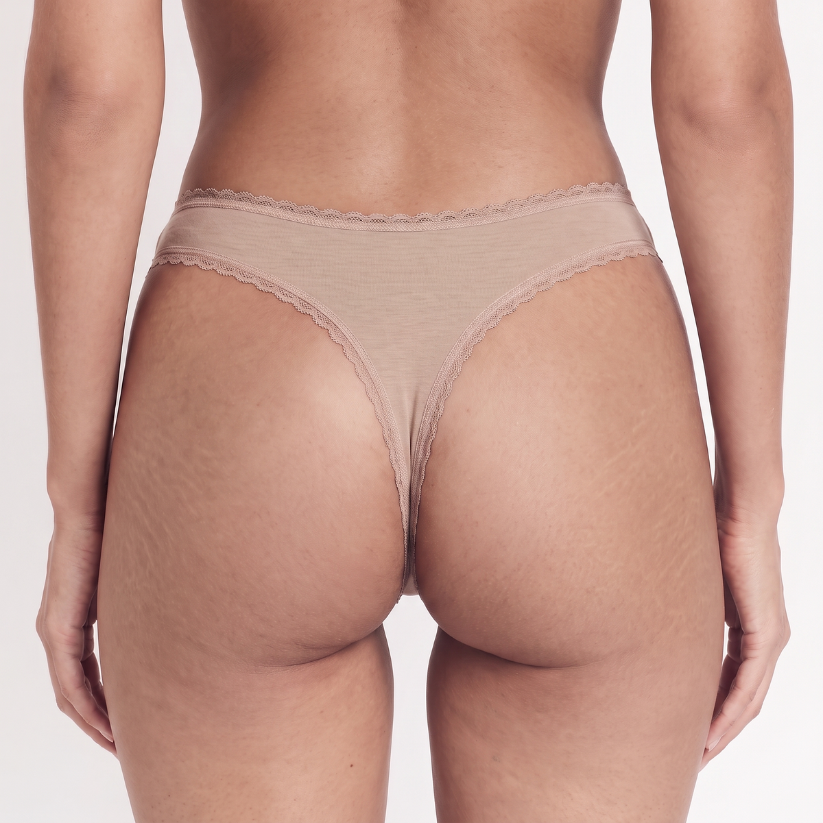 Organic Lace Thong