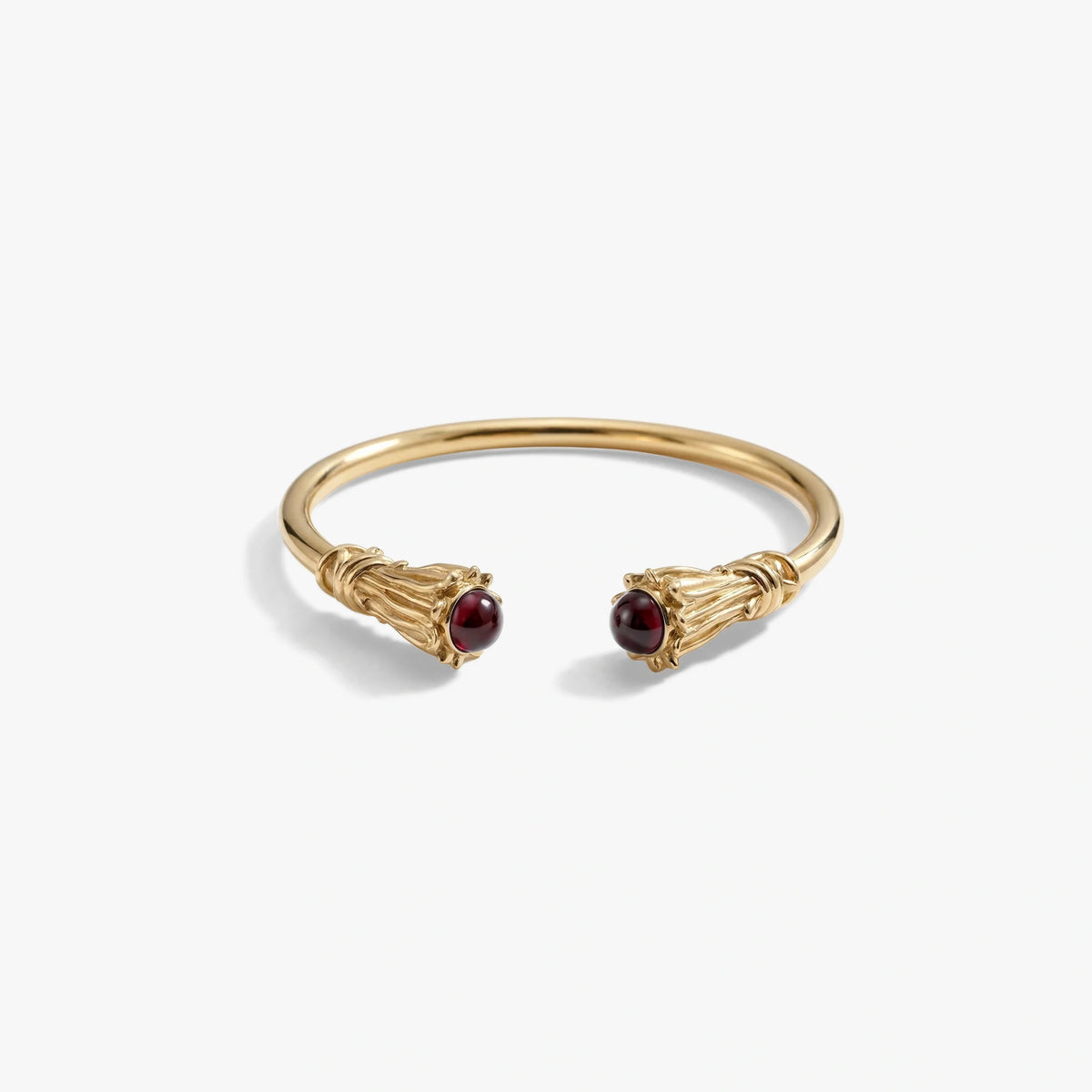 Thorned Cabochon Cuff