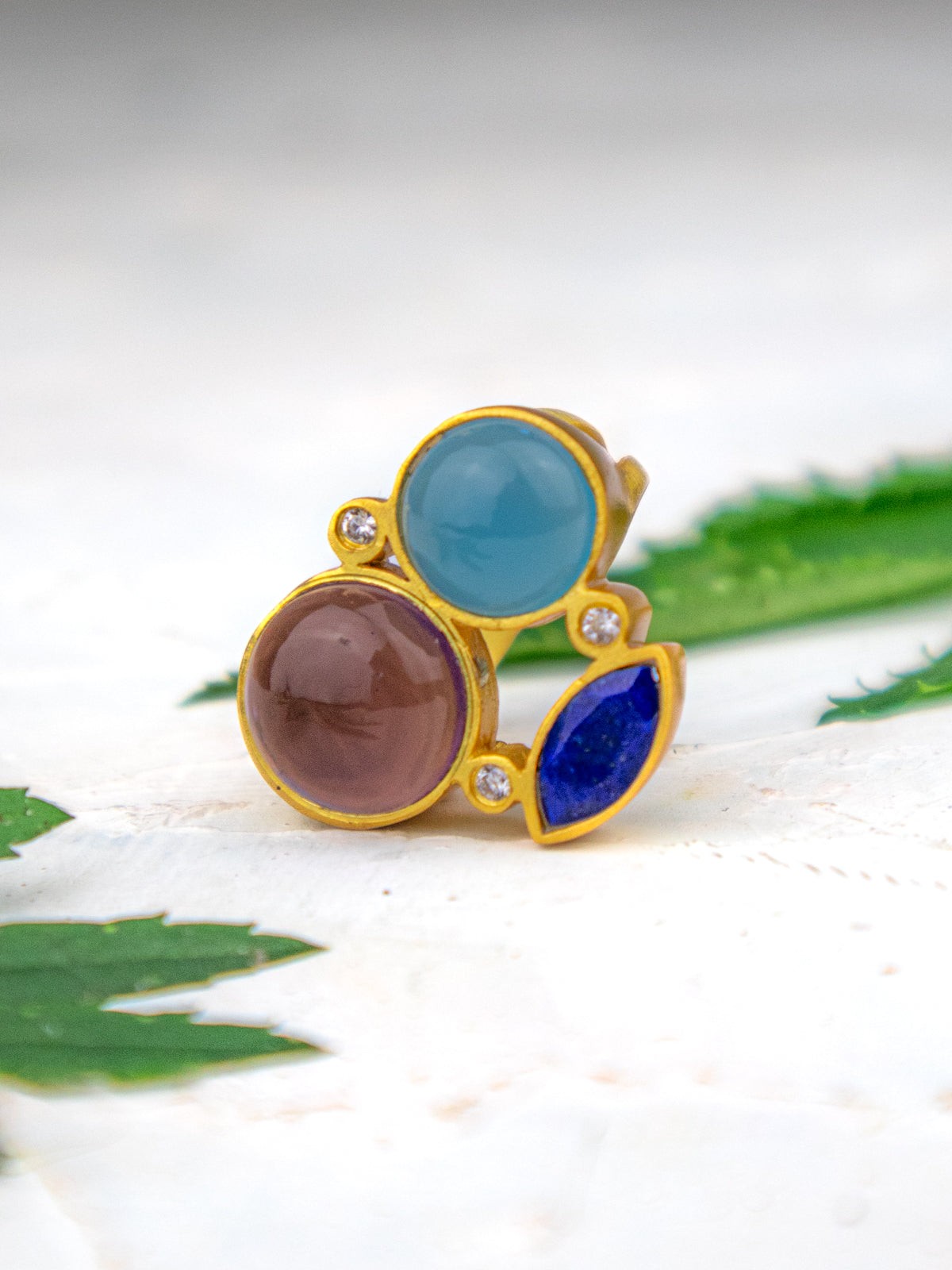 Three-stone Statement Ring