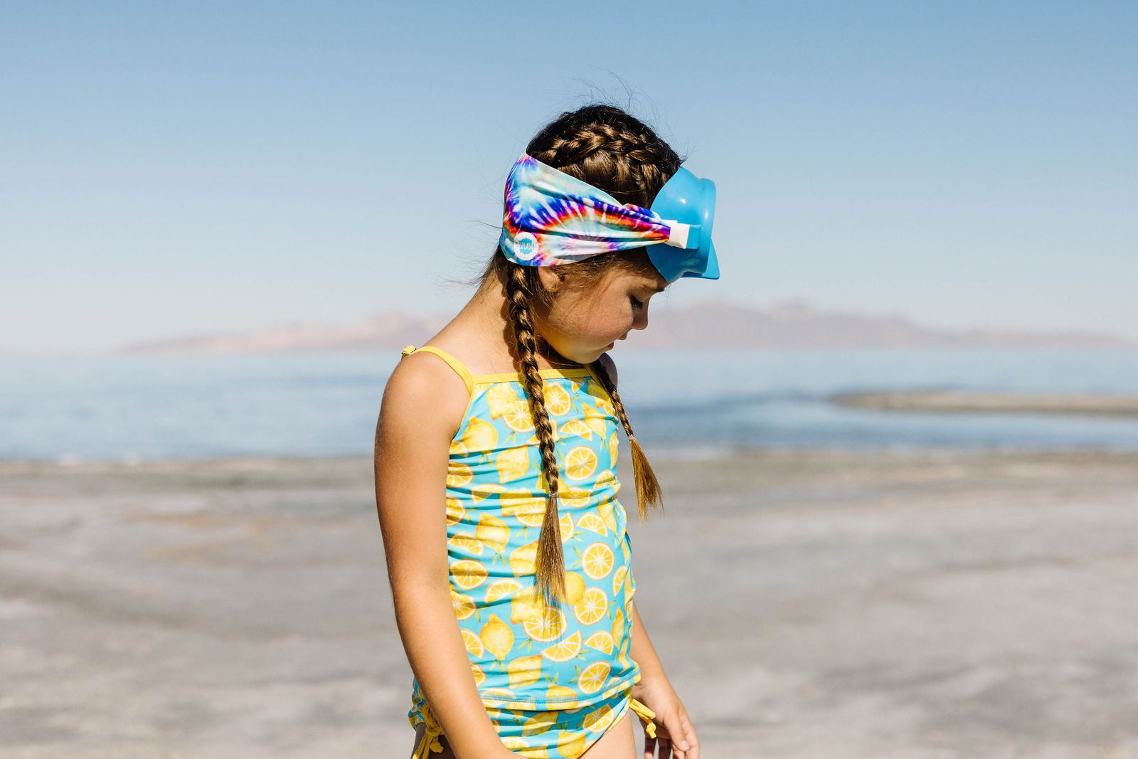 Tie Dye Youth Swim Mask