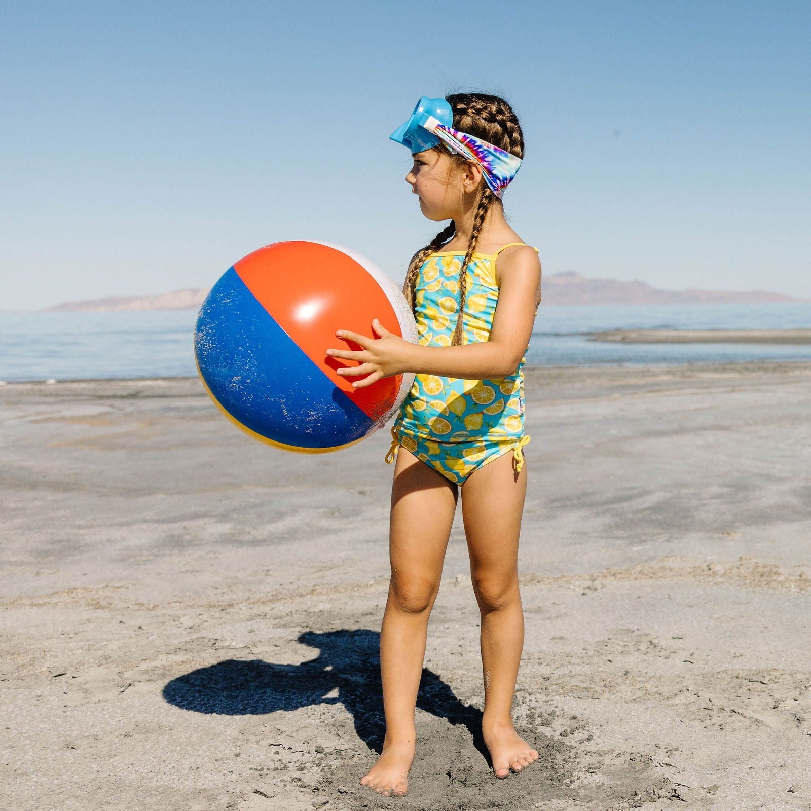 Tie Dye Youth Swim Mask