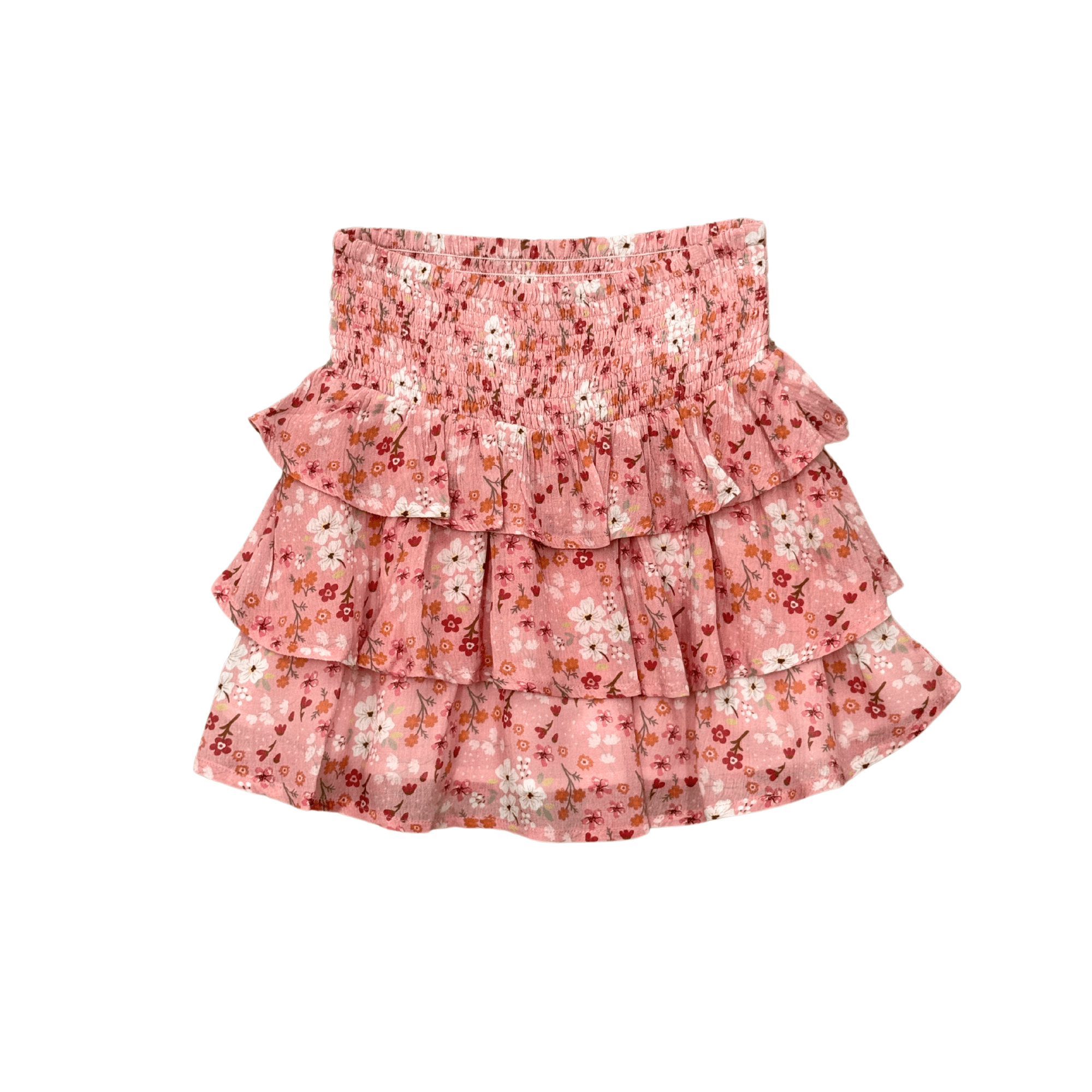 Tiered Mini Skirt