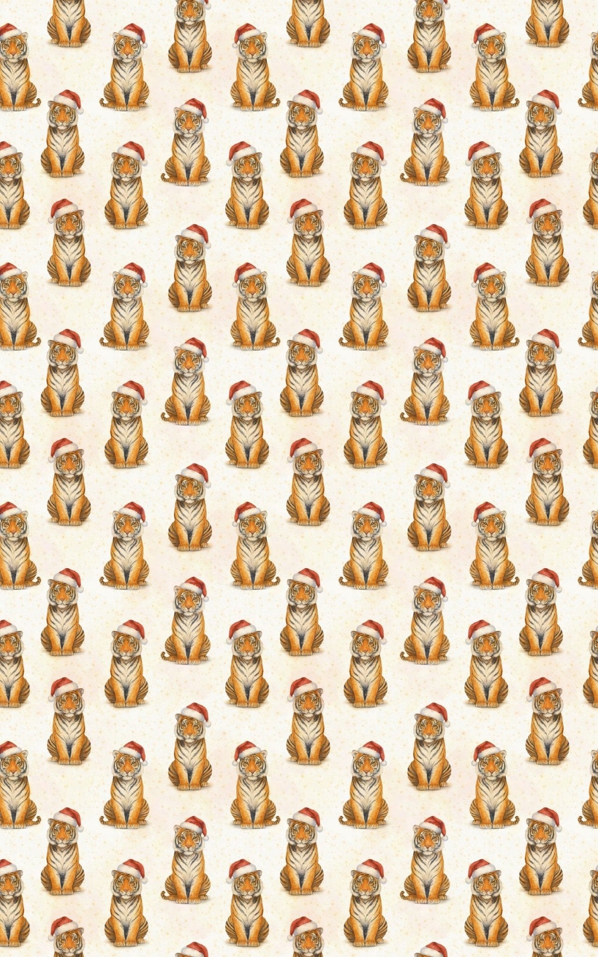 Santa’s Striped Helper Wrapping Paper