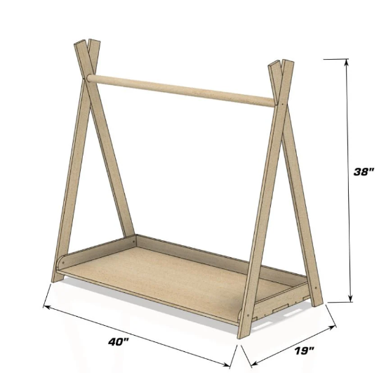 Tilly- Clothing Rack