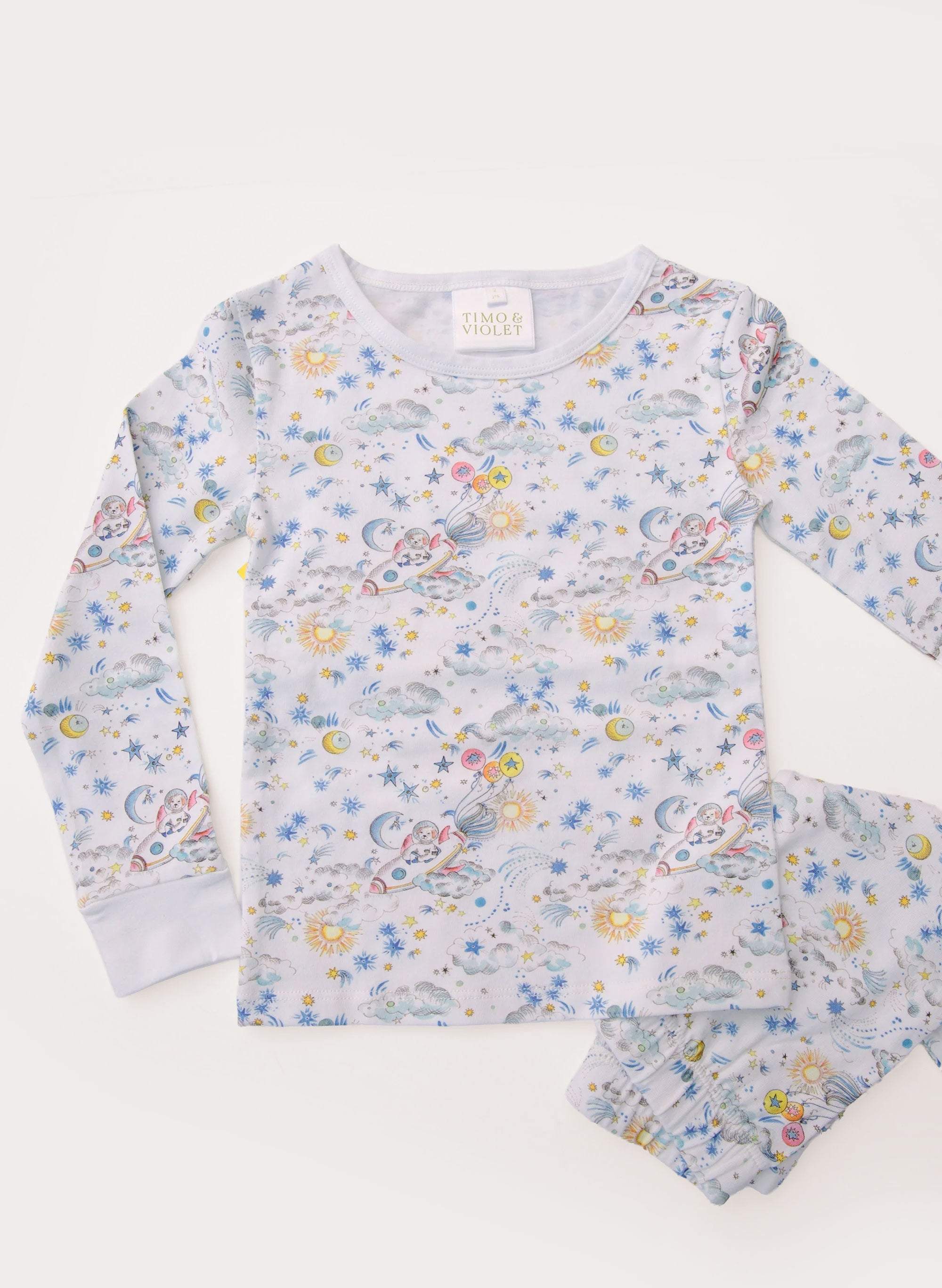 Two Piece Pajamas - Dog-o-naut