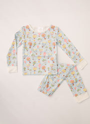Two Piece Pajamas - Up Up & Away