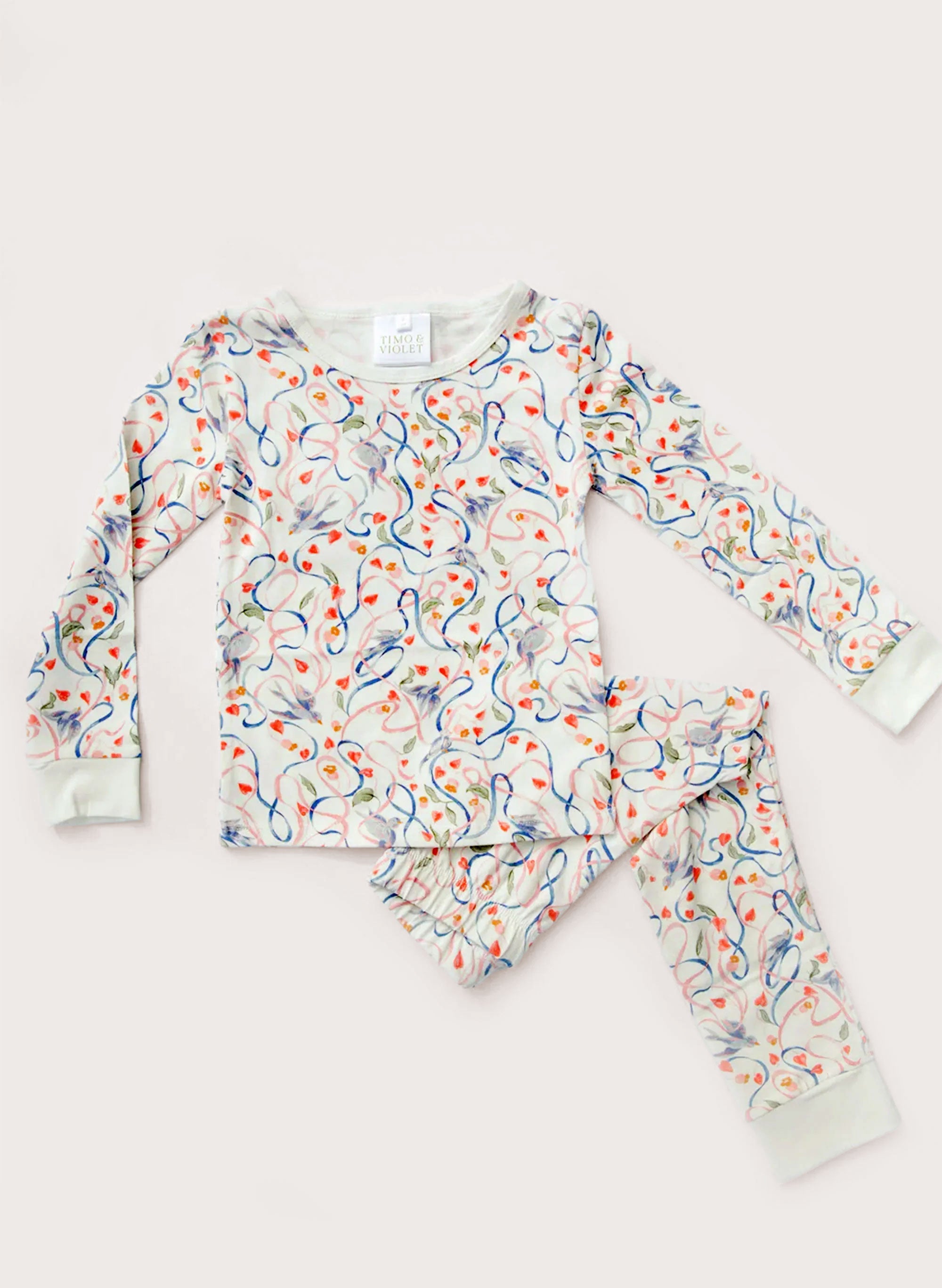 Two Piece Pajamas - Songbird