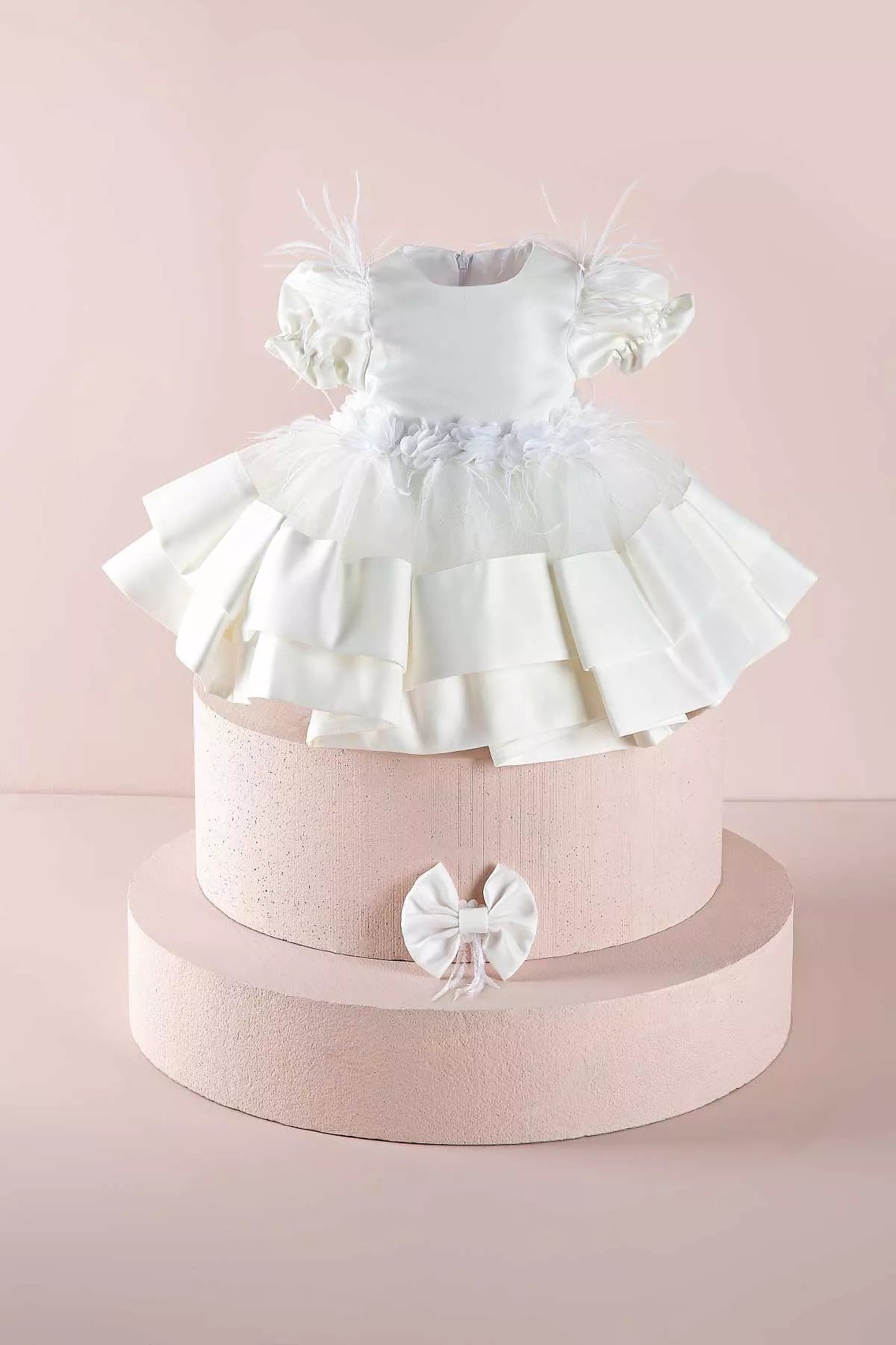 Tina White Baby Dress