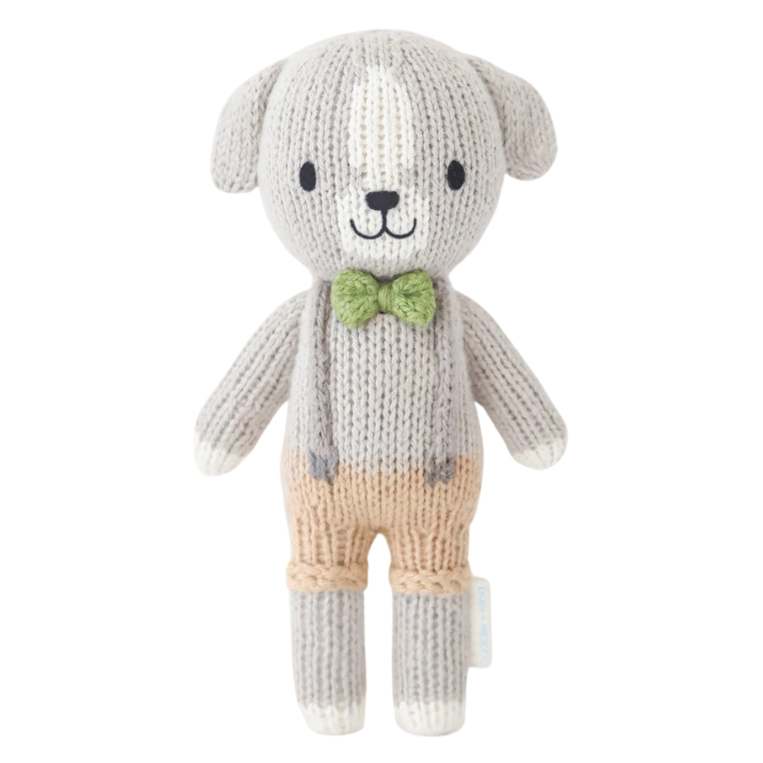 Tiny Dog - Handmade Organic Cotton Plush Toy
