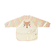 Baby/toddler Sleeved Bib/art Smock - Fiona The Fawn